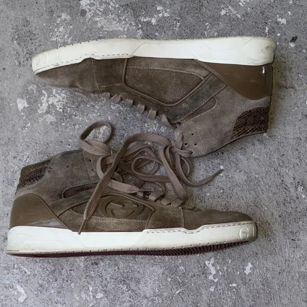 Gucci Prince Nappa Moorea High tops